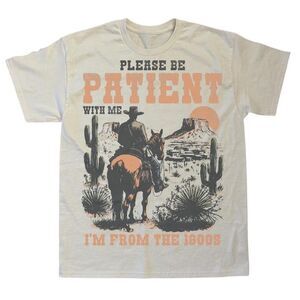 Please Be Patient I’m from the 1900’s Unisex Cream T-shirt